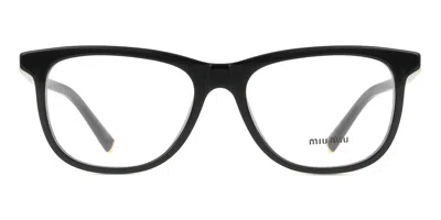 Miu Miu Mu01wv Women's Glasses, Black, Size 52 In Orange