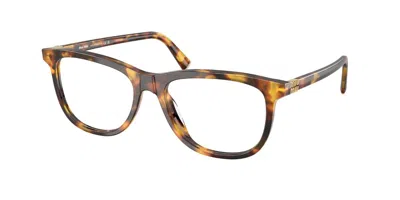 Miu Miu Mu01wvf Asian Fit Women's Glasses, Tortoiseshell, Size 54 In Brown