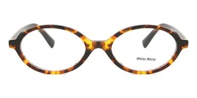 Miu Miu Mu01xv Women's Glasses, Tortoiseshell, Size 50