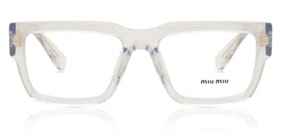 Miu Miu Mu02xv Women's Glasses, Clear, Size 54 In Transparent
