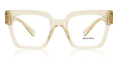 Miu Miu Mu04uv Women's Glasses, Brown, Size 52