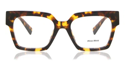 Miu Miu Mu04uv Women's Glasses, Tortoiseshell, Size 52 In Brown