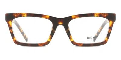 Miu Miu Mu04wv Women's Glasses, Tortoiseshell, Size 53 In Burgundy