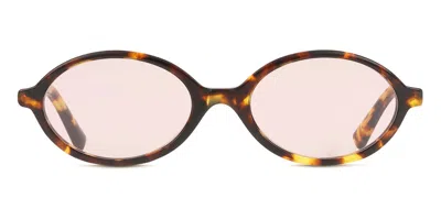 Miu Miu Mu04zs 14l4i0 Occhiali Da Sole Tartarugatishell Per Donna In Brown