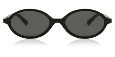 Miu Miu Mu04zs 1ab5s0 Women's Sunglasses Black Size 50
