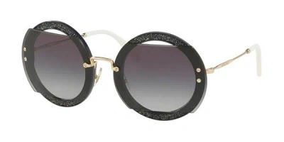 Miu Miu Mu06ss Vyu5d1 Women's Sunglasses Purple Size 63