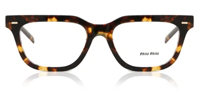 Miu Miu Mu07xv Women's Glasses, Tortoiseshell, Size 53