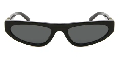 Miu Miu Mu07zs 1ab5s0 Women's Sunglasses Black Size 56