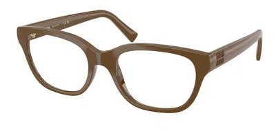 Miu Miu Mu07zv 23r1o1 Women's Glasses Green Size 52 - Free Lenses - Blue Light Block Available