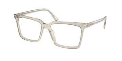 Miu Miu Mu08xvf Asian Fit Women's Glasses, , Size 54