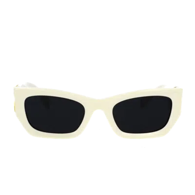 Miu Miu Mu09 Ws Sunglasses In White