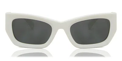 Miu Miu Mu09ws 1425s0 Women's Sunglasses White Size 53