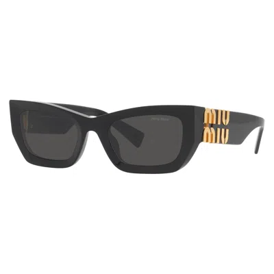Miu Miu Mu09ws 1ab5s0 Black/dark Grey