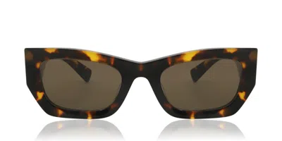 Miu Miu Mu09ws Vau06b Women's Sunglasses Tortoiseshell Size 53 In Brown