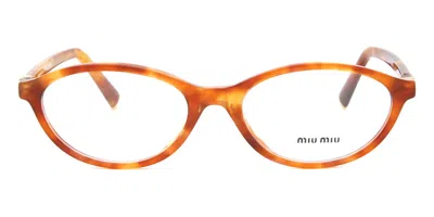 Miu Miu Mu09xv Women's Glasses, Tortoiseshell, Size 52 In Multi