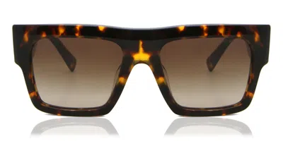 Miu Miu Mu10ws Vau6s1 Women's Sunglasses Tortoiseshell Size 55 In Black