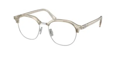 Miu Miu Mu10xv Women's Glasses, Clear, Size 50 In Gray