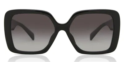 Miu Miu Mu10ys 1ab5d1 Women's Sunglasses Black Size 56