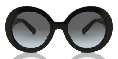 Miu Miu Mu11ys 1ab5d1 Women's Sunglasses Black Size 55 In Green