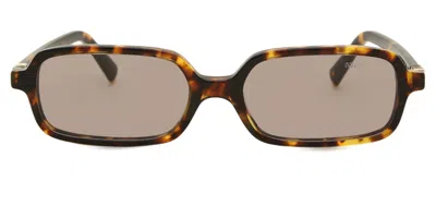 Miu Miu Mu11zs 14l20i Women's Sunglasses Tortoiseshell Size 51 In Brown
