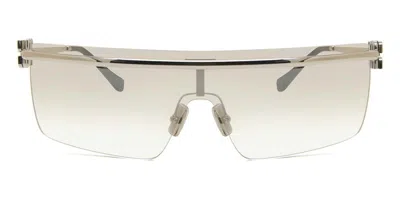 Miu Miu Mu50zs 1bc8k1 Women's Sunglasses Silver Size 142 In Gold