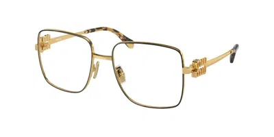 Miu Miu Mu51xv Women's Glasses, Black, Size 54