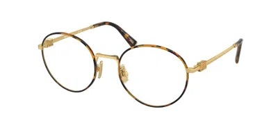 Miu Miu Mu52xv Women's Glasses, Tortoiseshell, Size 50