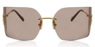 Miu Miu Mu54ys 5ak06i Women's Sunglasses Gold Size 80