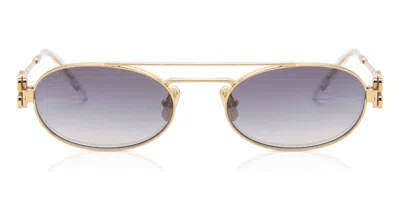Miu Miu Mu54zs 5ak30c Women's Sunglasses Gold Size 53 In Neutral