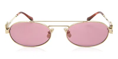 Miu Miu Mu54zs Zvn50d Women's Sunglasses Gold Size 53 In Pink