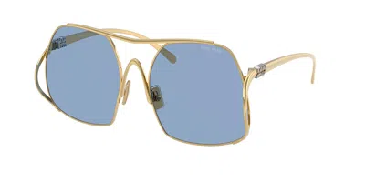 Miu Miu Mua55s 5ak30u Occhiali Da Sole Per Donna In Gold