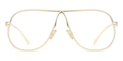 Miu Miu Mua56s 5ak08n Blu-light Block Occhiali Da Vista Oro Per Donna (solo Montatura) In Gold