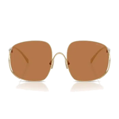 Miu Miu Mua57 S Sunglasses In Gold