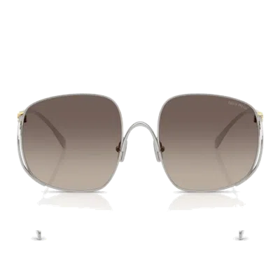 Miu Miu Mua57 S Sunglasses In Silver
