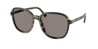 Miu Miu Mub01s 25e80q Women's Sunglasses  Size 58 In Gold