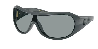Miu Miu Mub14su 25n70m Women's Sunglasses Grey Size 133 In Gray