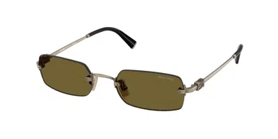 Miu Miu Mub50s 26c09z Occhiali Da Sole Per Donna In Gold