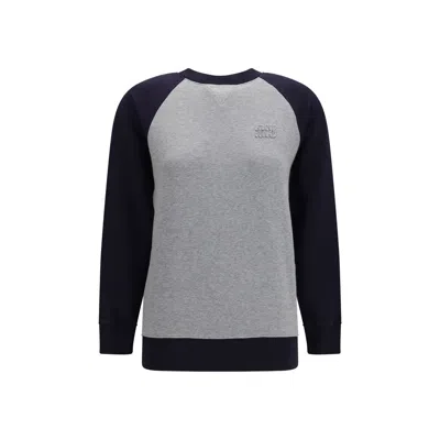 Miu Miu Multicolor Cotton Sweatshirt
