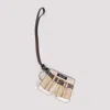 Miu Miu Grey Beige Trick Shorts Key Charm