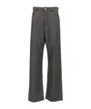 Miu Miu Multi-pocket Jeans In Gray