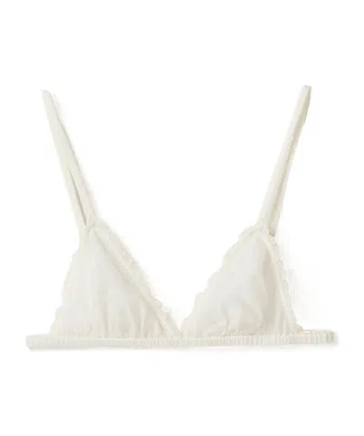 Miu Miu Muslin Bra In White