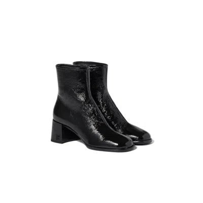 Miu Miu Naplak Booties In Black