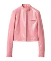 Miu Miu Naplak Jacket In Pink