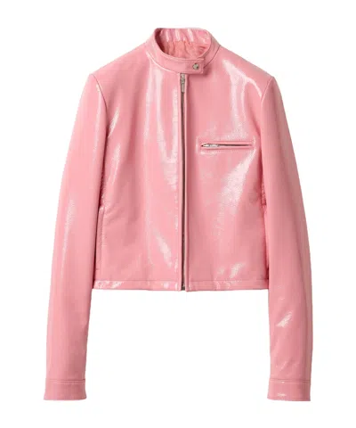 Miu Miu Naplak Jacket In Pink