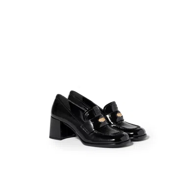 Miu Miu Naplak Loafers In Black
