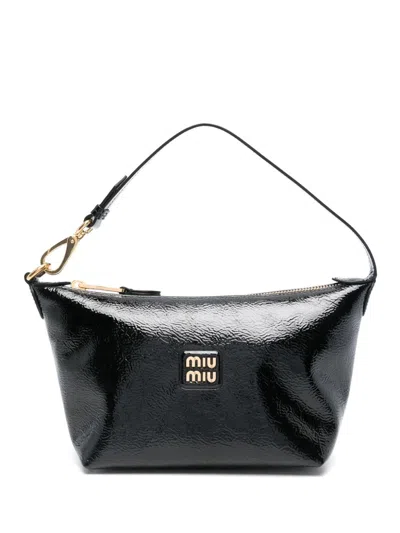 Miu Miu Naplak Tote Bag In Schwarz