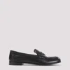 Miu Miu Nappa Leather Loafers For Women In Nero