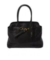 Miu Miu Black Nappa Leather Aventure Bag Women In Black