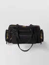 Miu Miu Nappa Leather Bag Featuring Pockets