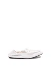 Miu Miu White Leather Loafers In White